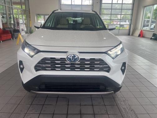 Wind Chill Pearl 2024 Toyota RAV4 Hybrid Limited