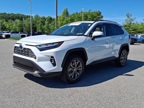Wind Chill Pearl 2024 Toyota RAV4 Hybrid Limited