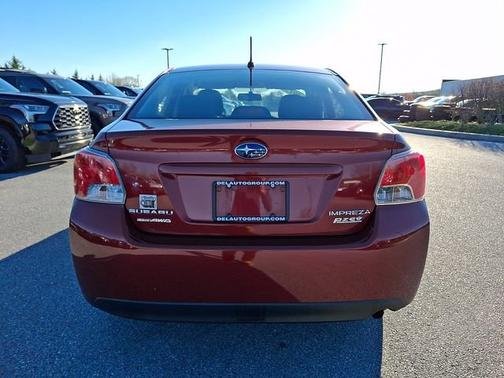 Camellia Red Pearl 2012 Subaru Impreza 2.0i Premium