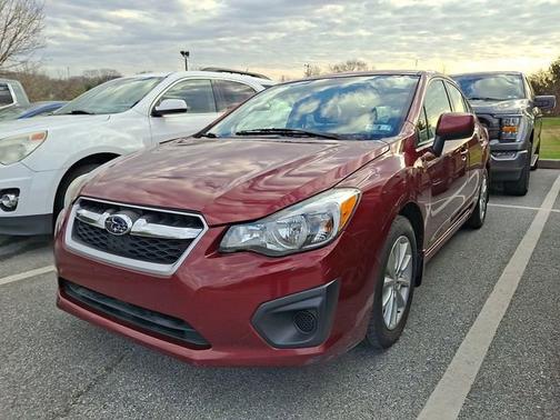 Camellia Red Pearl 2012 Subaru Impreza 2.0i Premium
