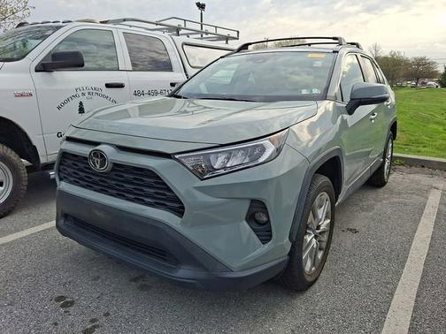 Lunar Rock 2021 Toyota RAV4 XLE Premium