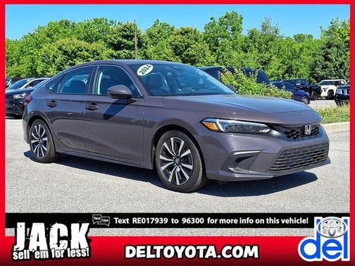 Smokey Mauve Pearl Gf 2024 Honda Civic EX-L