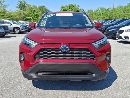 Ruby Flare Pearl 2023 Toyota RAV4 Hybrid XLE Premium