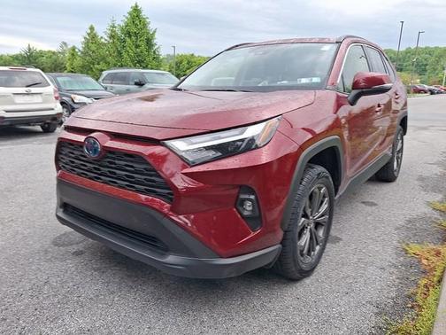 Ruby Flare Pearl 2023 Toyota RAV4 Hybrid XLE Premium