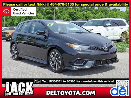 2017 Toyota Corolla iM Base