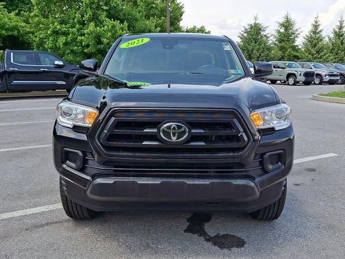 Midnight Black Metallic 2021 Toyota Tacoma SR