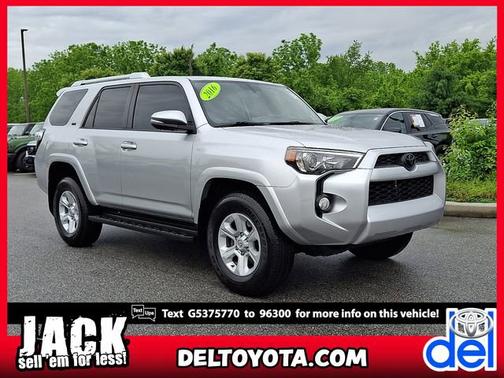 Classic Silver Metallic 2016 Toyota 4Runner SR5 Premium
