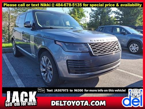 2018 Land Rover Range Rover 5.0L V8 Supercharged
