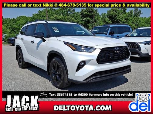 2025 Toyota Highlander Hybrid XLE Nightshade