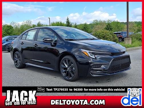 Midnight Black Metallic   218 2026 Toyota Corolla SE