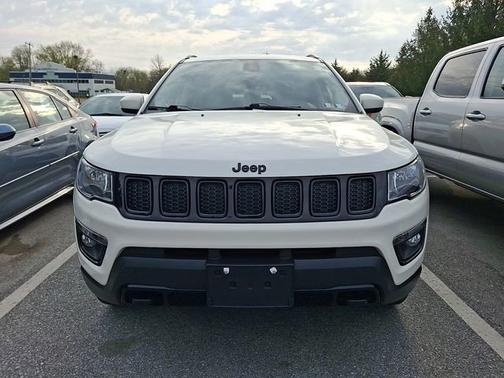 White Clearcoat 2020 Jeep Compass North Edition