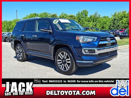 Nautical Blue Metallic 2022 Toyota 4Runner Limited