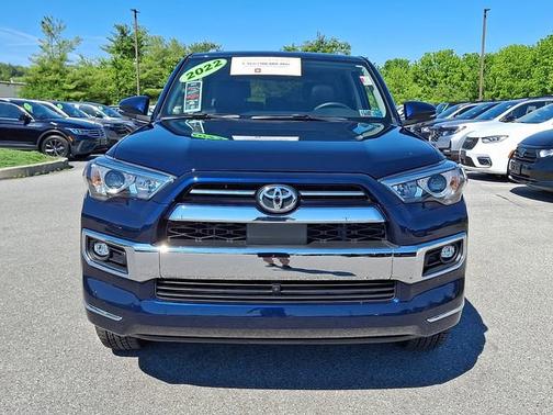 Nautical Blue Metallic 2022 Toyota 4Runner Limited
