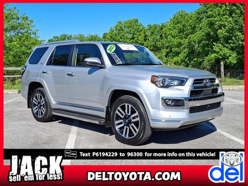Classic Silver Metallic 2023 Toyota 4Runner Limited