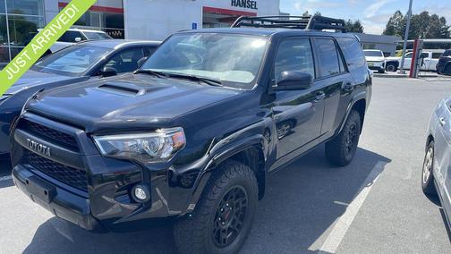 Midnight Black Metallic 2019 Toyota 4Runner TRD Pro