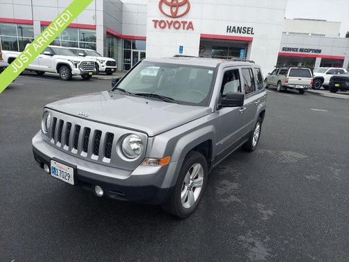 Billet Silver Metallic Clearcoat 2017 Jeep Patriot Latitude