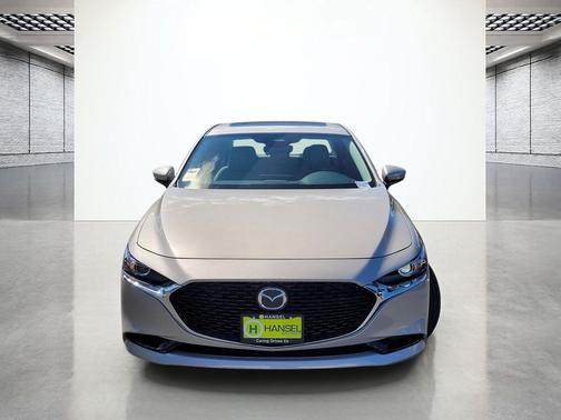 Platinum Quartz Metallic 2026 Mazda Mazda3 FWD w/Preferred Package