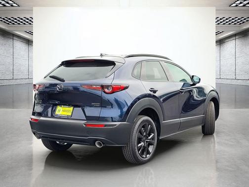 Deep Crystal Blue Mica 2026 Mazda CX-30 2.5 Turbo Premium Plus Package