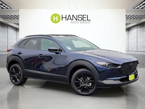 Deep Crystal Blue Mica 2026 Mazda CX-30 2.5 Turbo Premium Plus Package