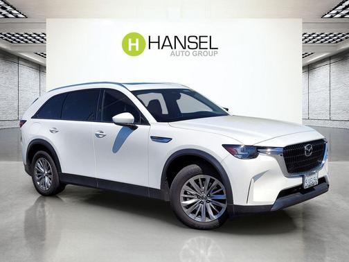 Rhodium White Premium 2024 Mazda CX-90 PHEV Preferred