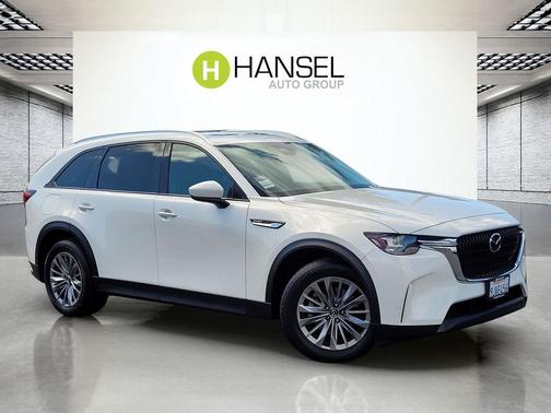 Rhodium White Premium 2024 Mazda CX-90 PHEV Preferred