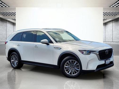 Rhodium White Premium 2024 Mazda CX-90 PHEV Preferred