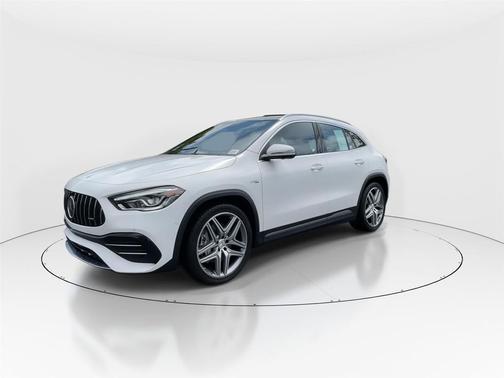 Polar White 2022 Mercedes-Benz AMG GLA 35 4MATIC