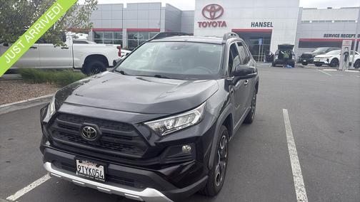 Midnight Black Metallic 2021 Toyota RAV4 Adventure
