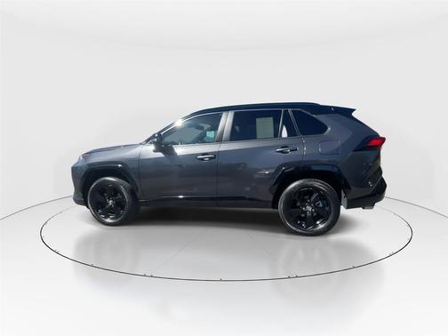 Magnetic Gray Metallic w/Black Roof 2019 Toyota RAV4 Hybrid SE