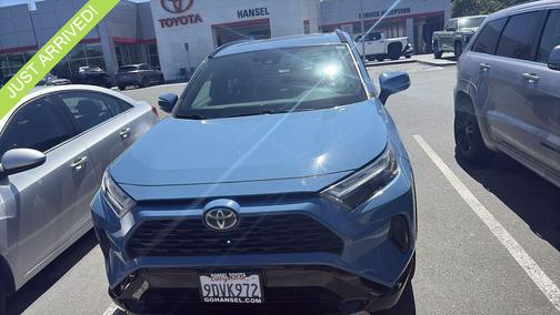 Cavalry Blue 2022 Toyota RAV4 Hybrid SE