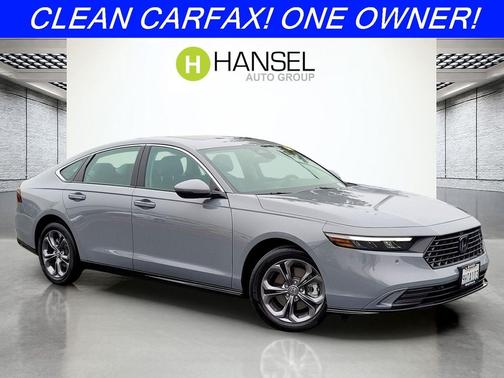 Urban Gray Pearl 2023 Honda Accord Hybrid EX-L