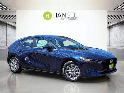 Deep Crystal Blue Mica 2026 Mazda Mazda3 FWD