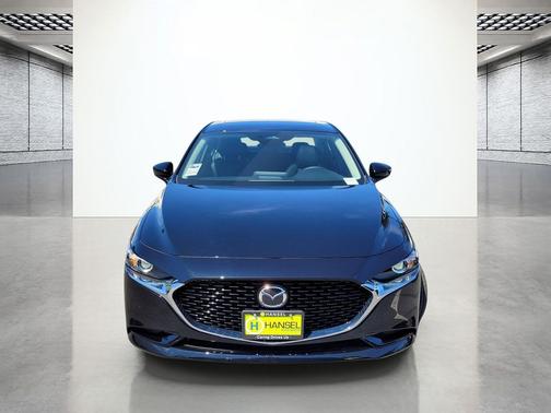 Jet Black Mica 2026 Mazda Mazda3 FWD w/Preferred Package