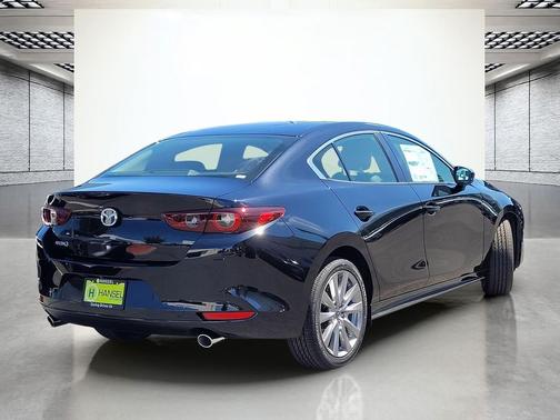 Jet Black Mica 2026 Mazda Mazda3 FWD w/Preferred Package