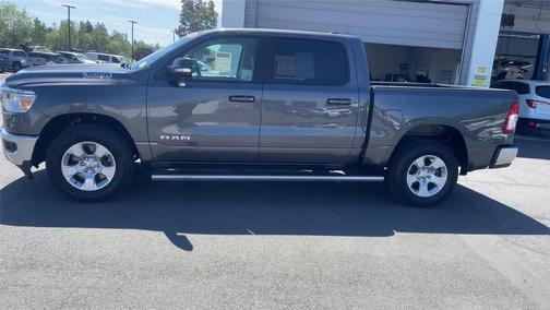 Granite Crystal Metallic Clearcoat 2021 RAM 1500 Big Horn/Lone Star
