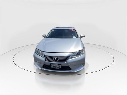 Silver Lining Metallic 2015 Lexus ES 350 Crafted Line