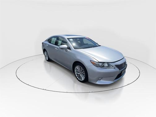 Silver Lining Metallic 2015 Lexus ES 350 Crafted Line