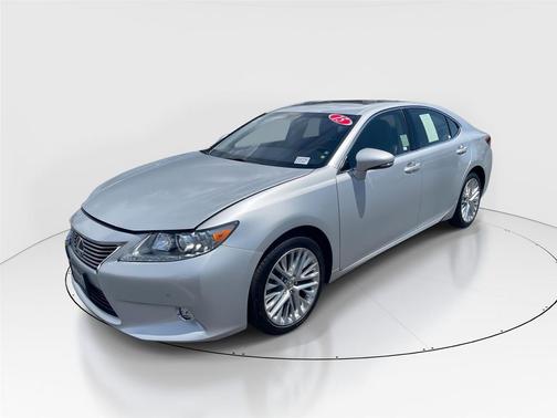 Silver Lining Metallic 2015 Lexus ES 350 Crafted Line