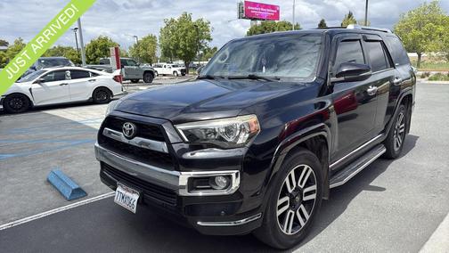 Midnight Black Metallic 2016 Toyota 4Runner Limited