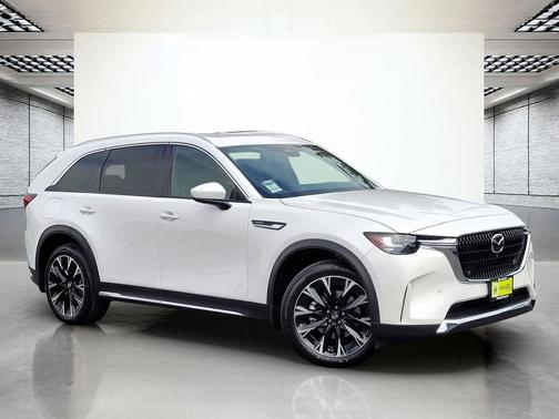 Rhodium White Premium 2026 Mazda CX-90 PHEV Premium Plus