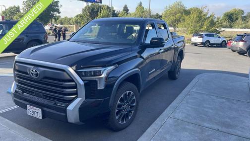 Midnight Black Metallic 2023 Toyota Tundra Limited