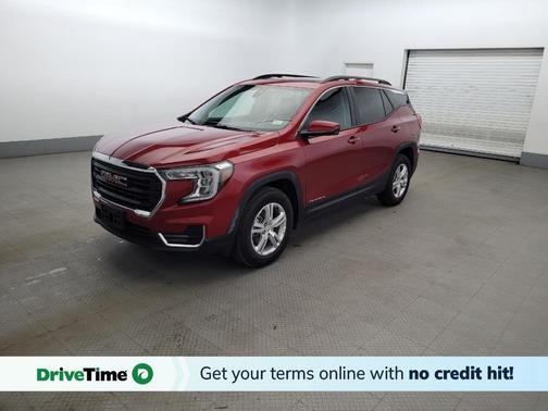 Volcanic Red Tintcoat 2024 GMC Terrain SLE
