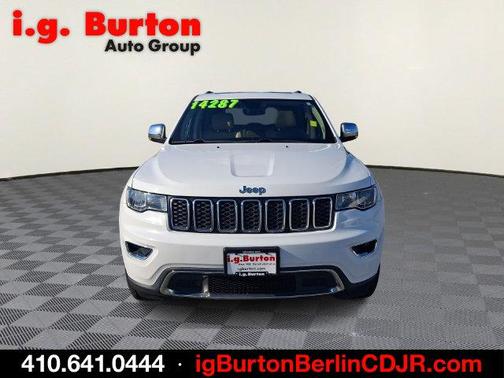 Bright White Clearcoat 2017 Jeep Grand Cherokee Limited