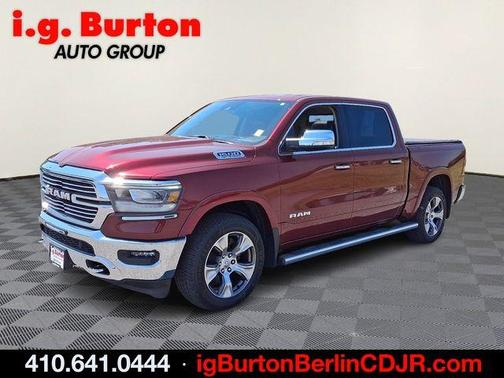 Red 2021 RAM 1500 Laramie