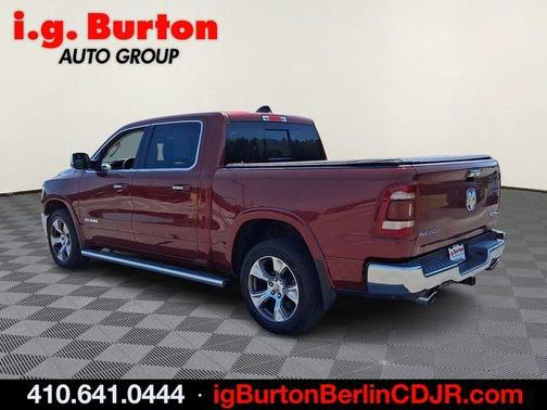 Red 2021 RAM 1500 Laramie