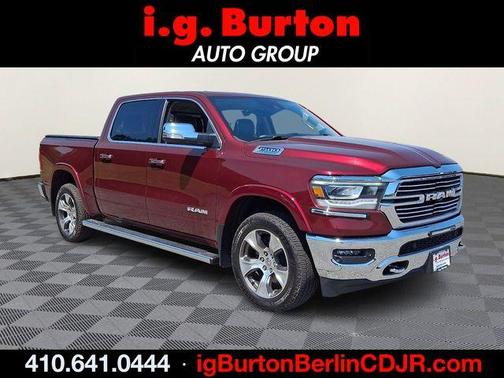 Red 2021 RAM 1500 Laramie