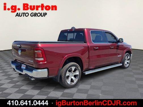 Red 2021 RAM 1500 Laramie