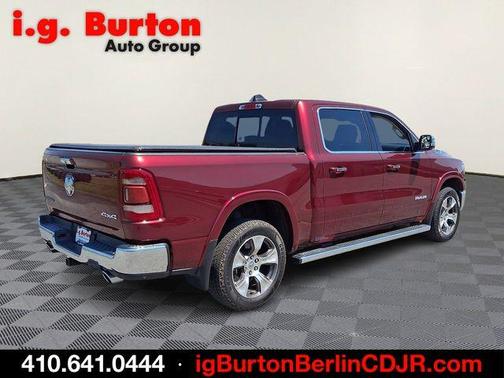 Red 2021 RAM 1500 Laramie
