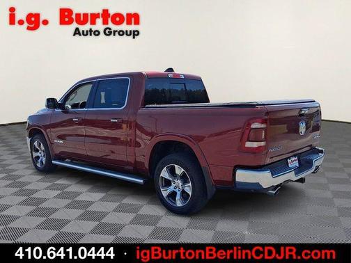 Red 2021 RAM 1500 Laramie