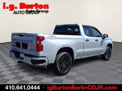 Silver Ice Metallic 2022 Chevrolet Silverado 1500 Limited Custom